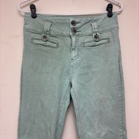 Pilcro and The Letterpress Anthropologie High Rise Flare Jeans - Picture 6 of 13